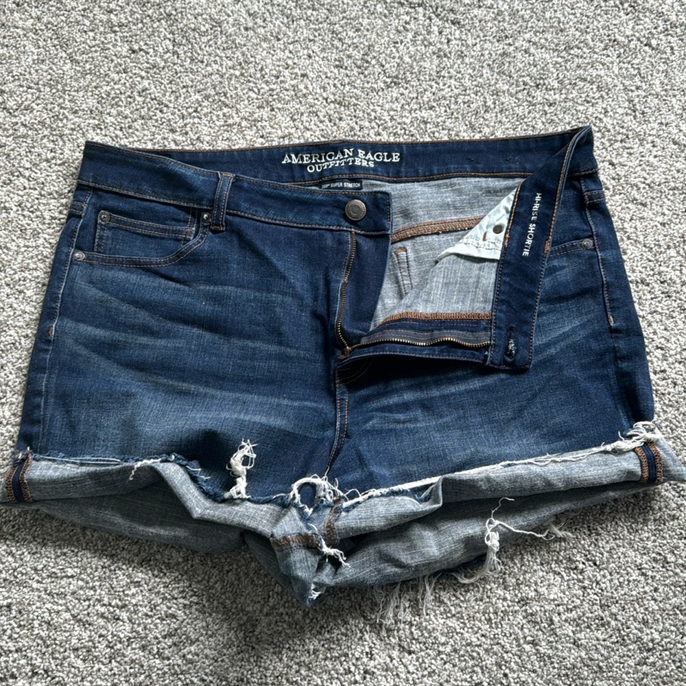 American eagle jean shorts